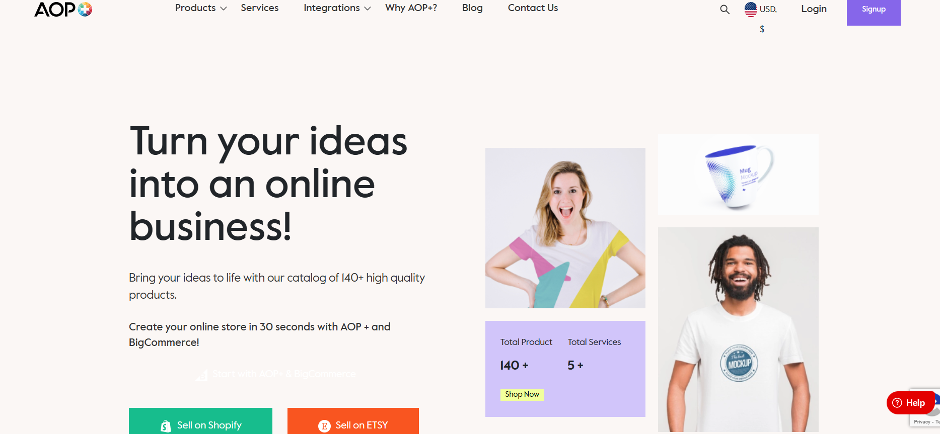 AOP+ screenshot