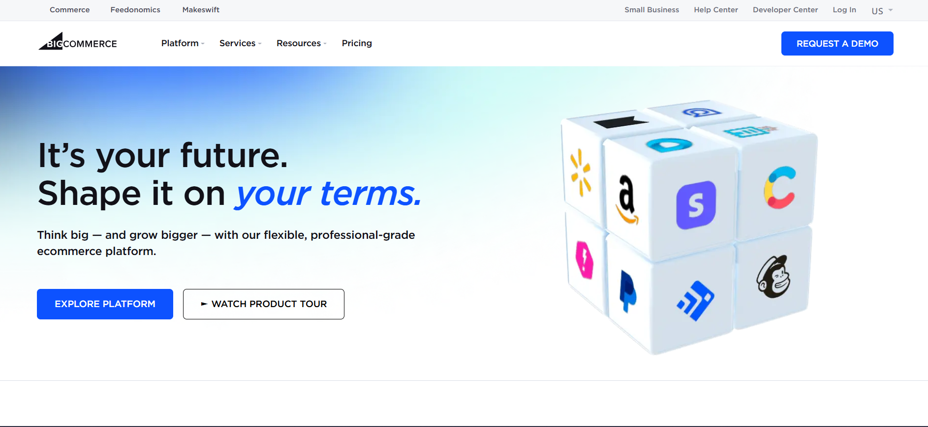 BigCommerce screenshot