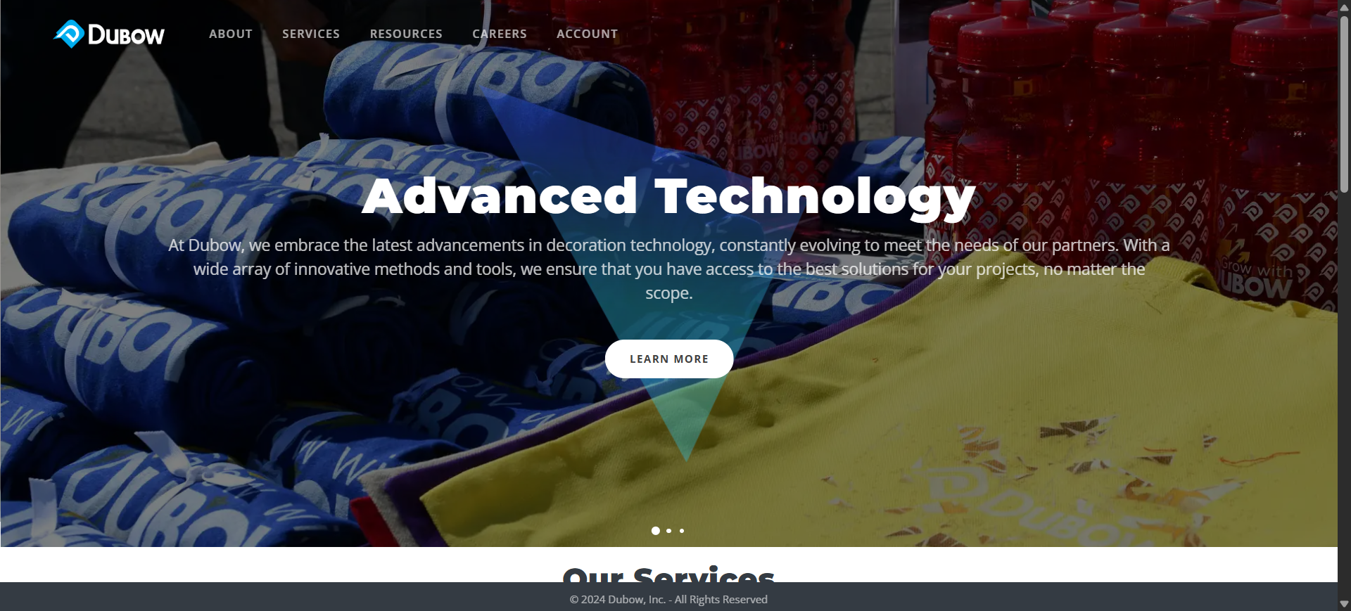 Dubow Textile screenshot