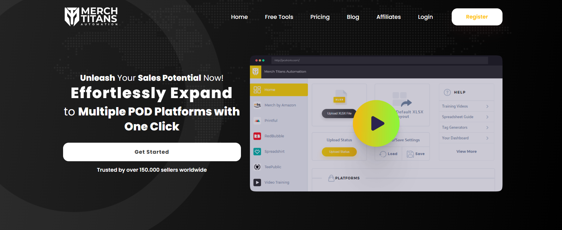 Merch Titans screenshot