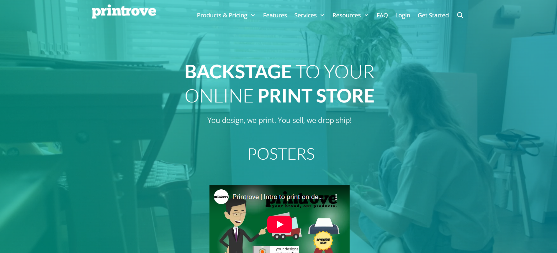Printrove screenshot