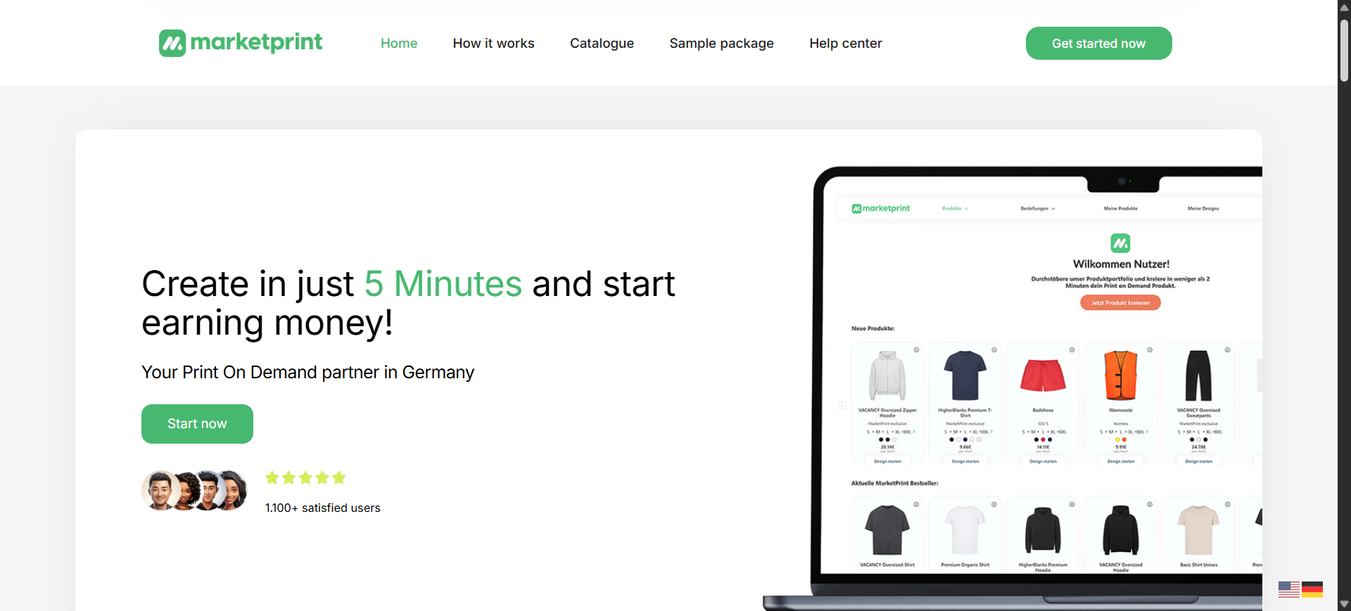 marketprint screenshot