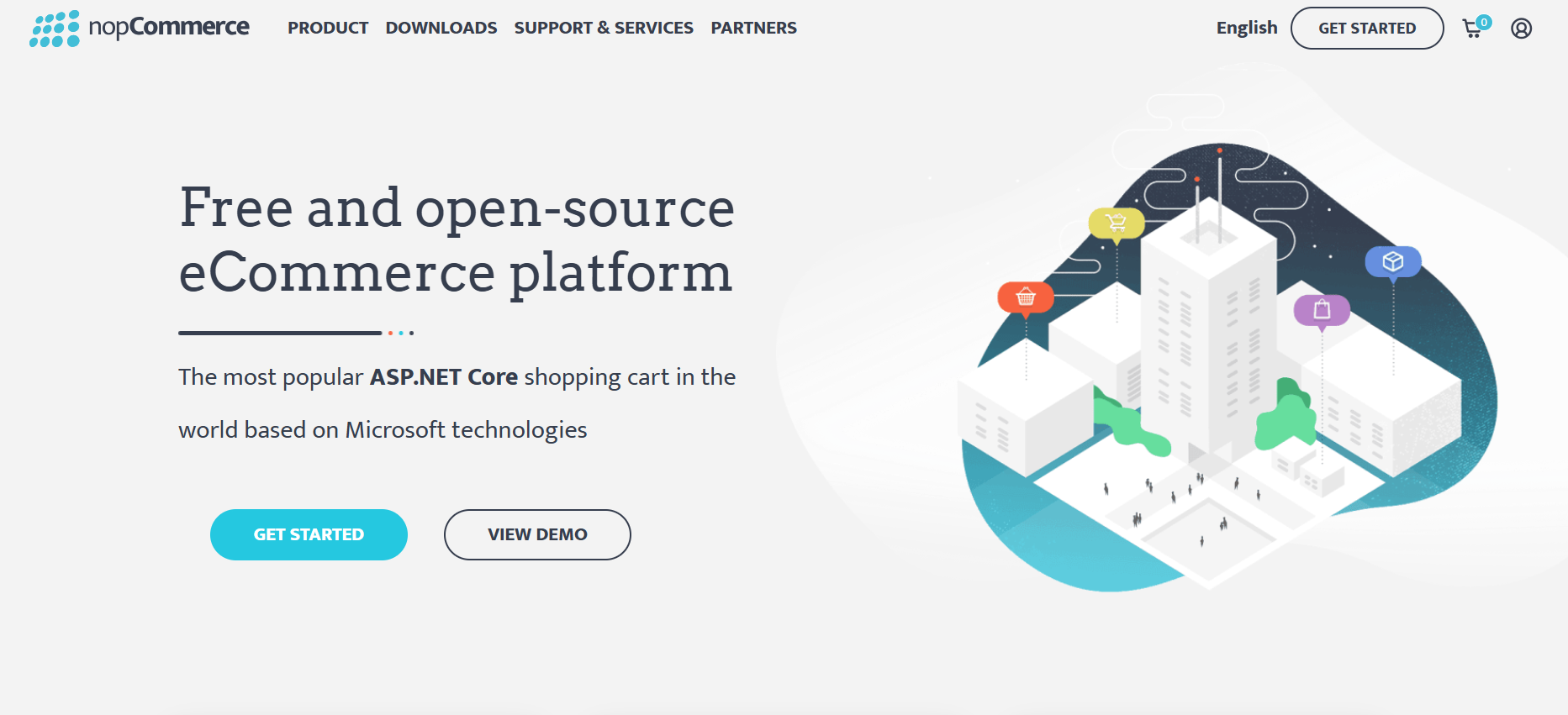 nopCommerce screenshot