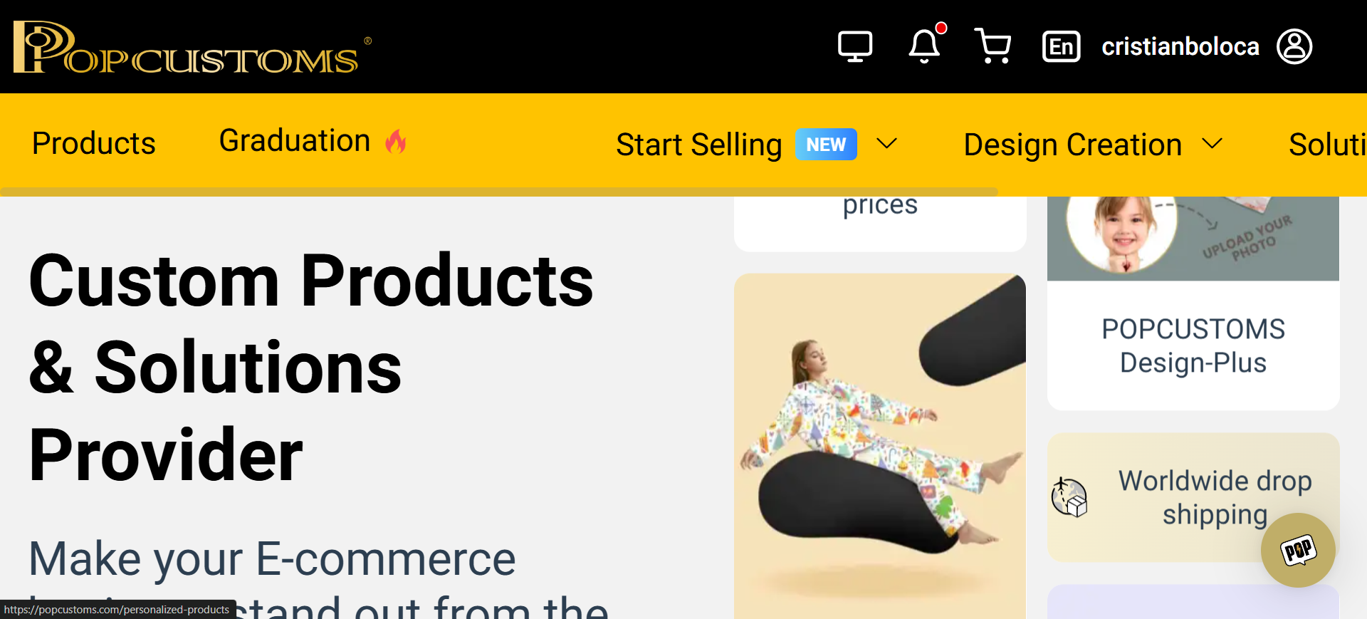 popcustoms screenshot